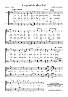 Ein geistlich Abendlied