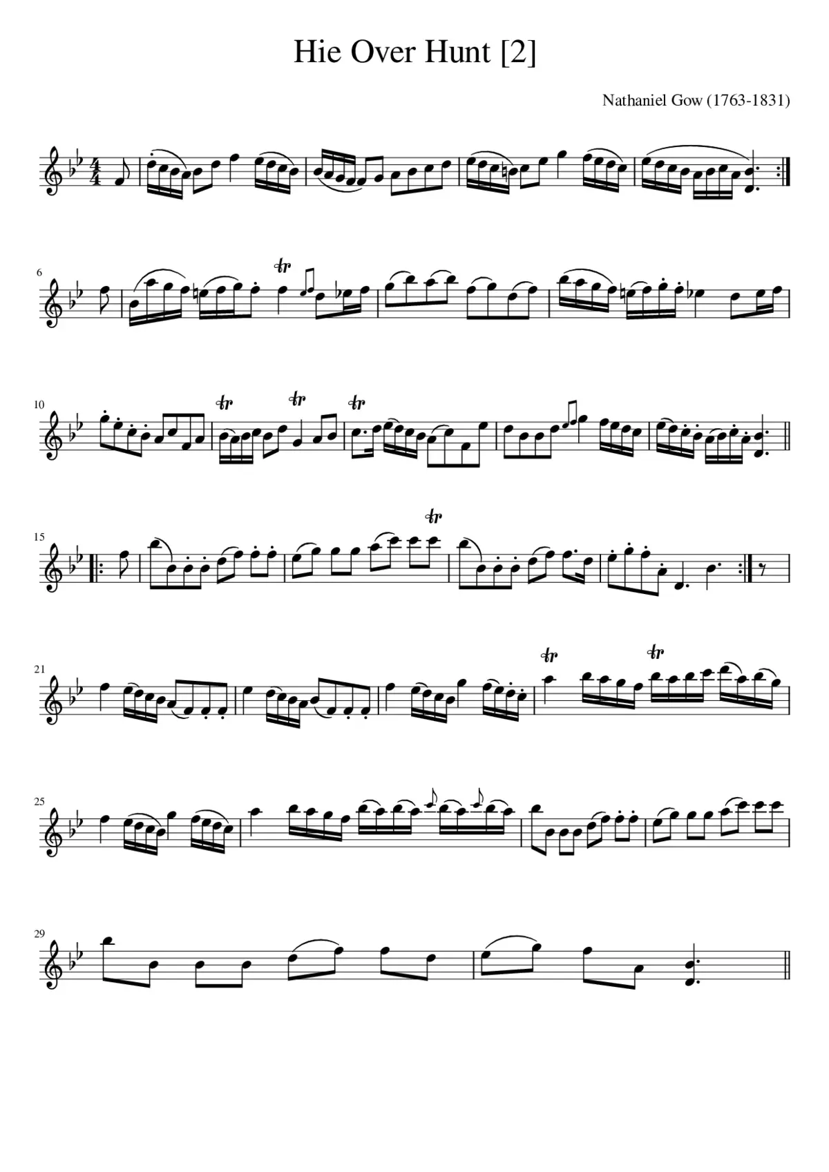 Hie Over Hunt - Page 1