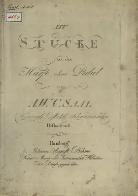 25 Stücke für die Harfe ohne Pedal