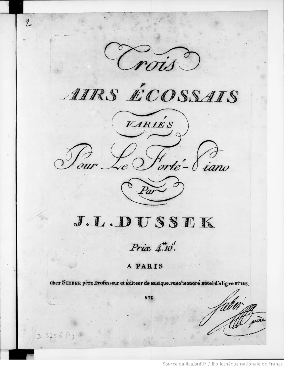 3 Airs Ecossais varies - Page 1