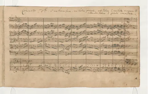 Brandenburg Concerto No.5 - Page 1
