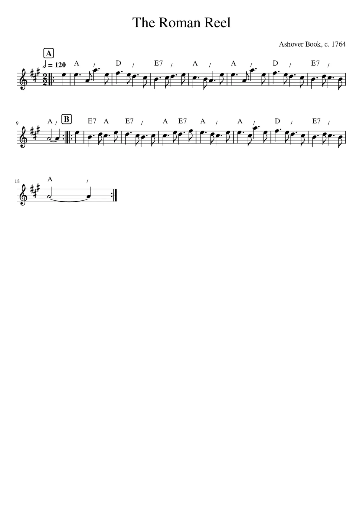 The Roman Reel - Page 1