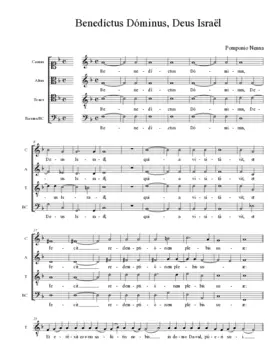 Benedíctus Dóminus, Deus Israël