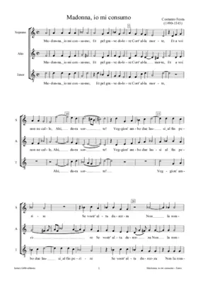 Madonna, io mi consumo