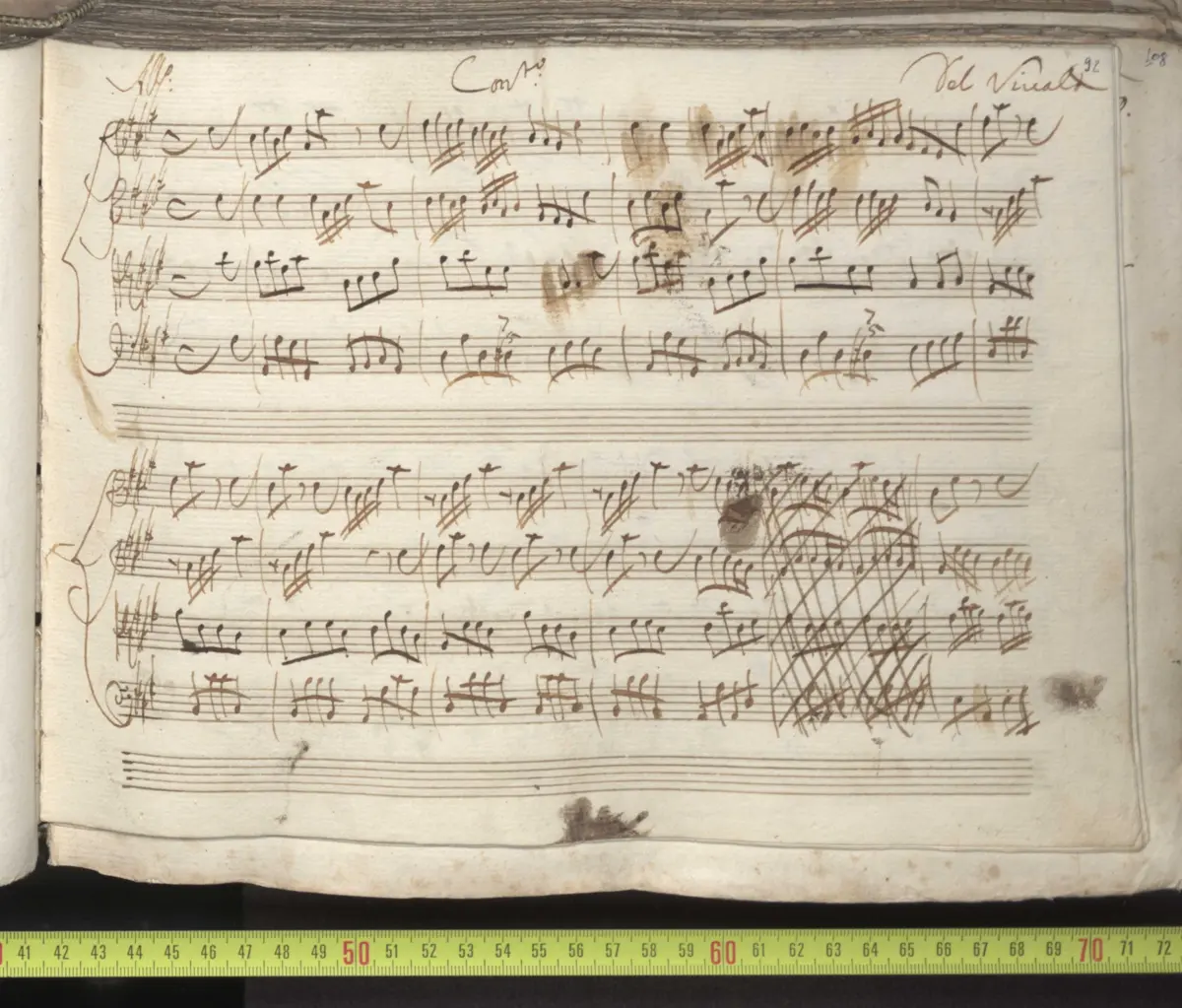 Concerto for Strings in A major - Page 1