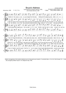 Bruce's Address - Deodatus Dutton