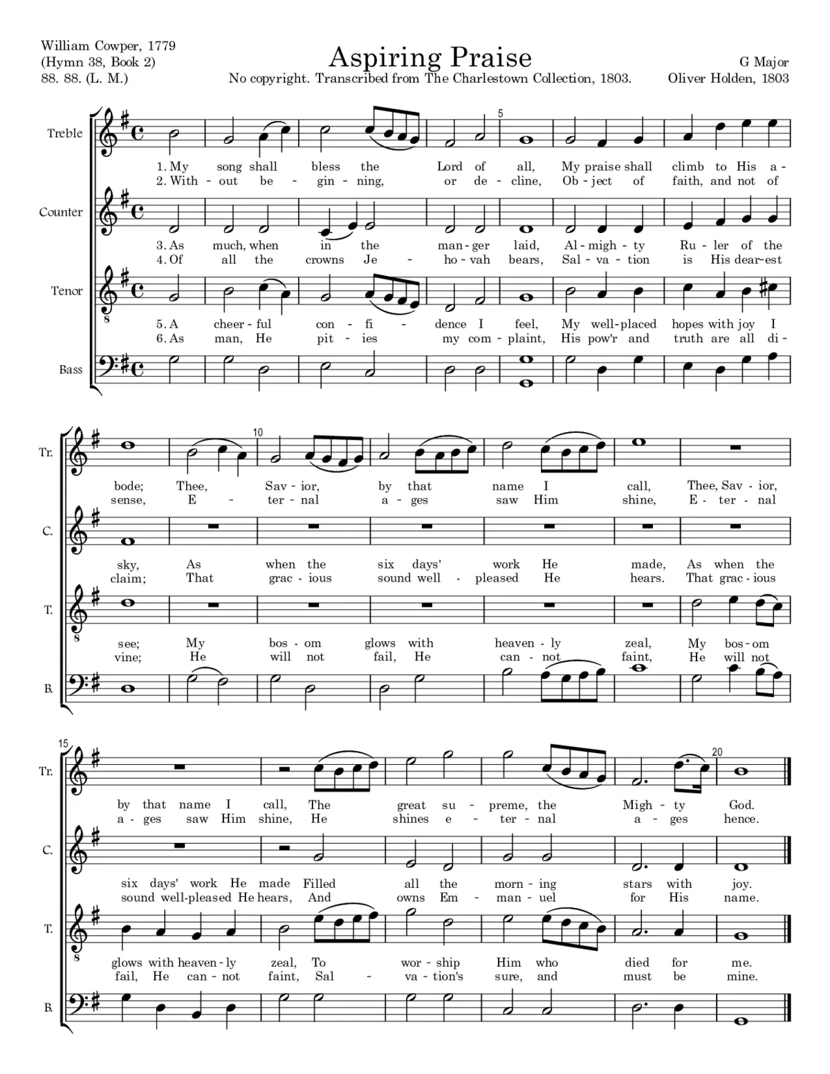 Aspiring Praise - Page 1