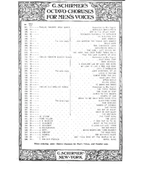 12 Favorite Irish Songs