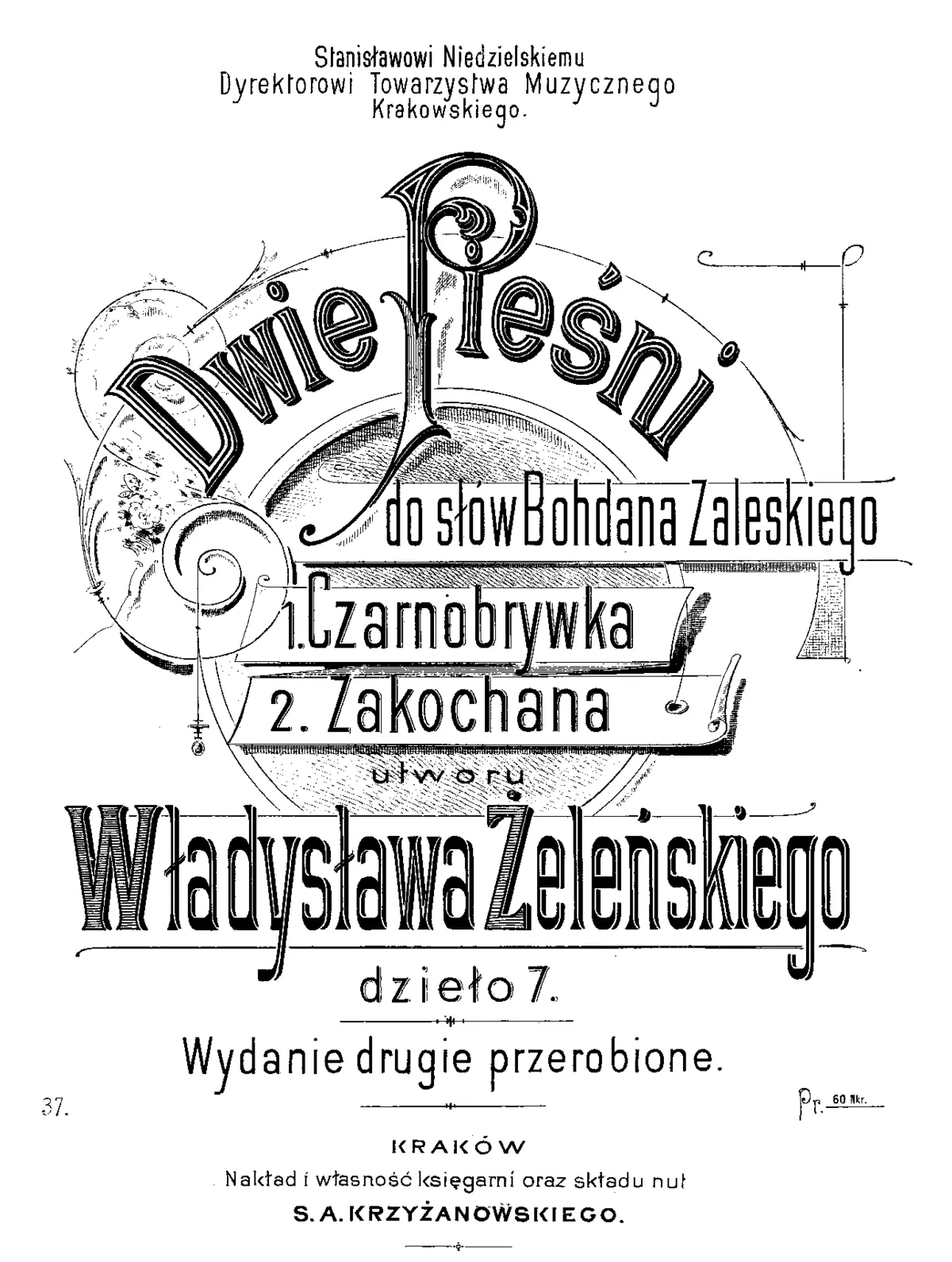 2 Pieśni - Page 1