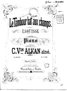 Le tambour bat aux champs