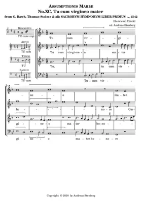 Tu cum virgineo mater