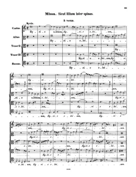 Missa Sicut lilium inter spinas