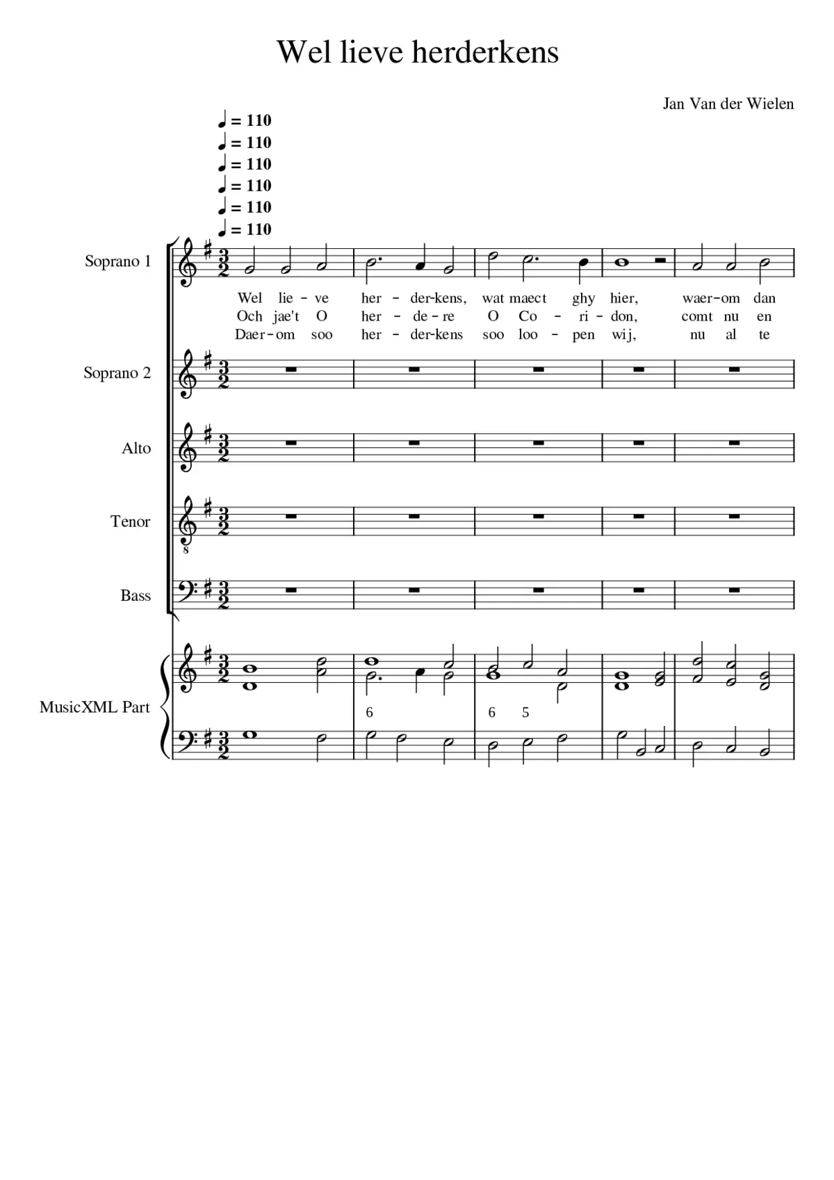 Wel lieve herderkens - Page 1