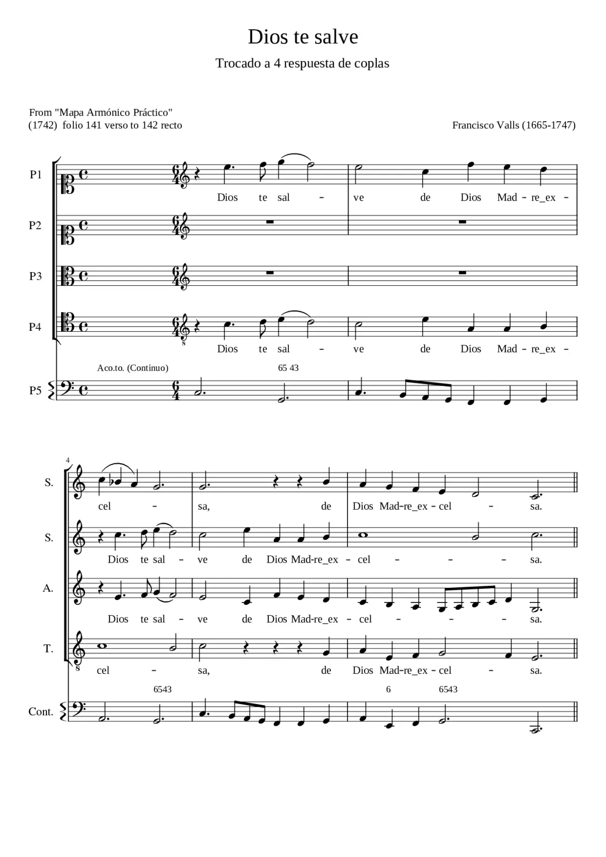 Dios te salve - Page 1