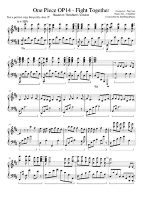 one piece - fight together