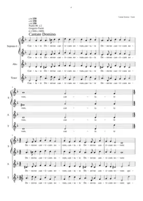 Cantate Domino