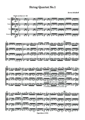 String Quartet No.1