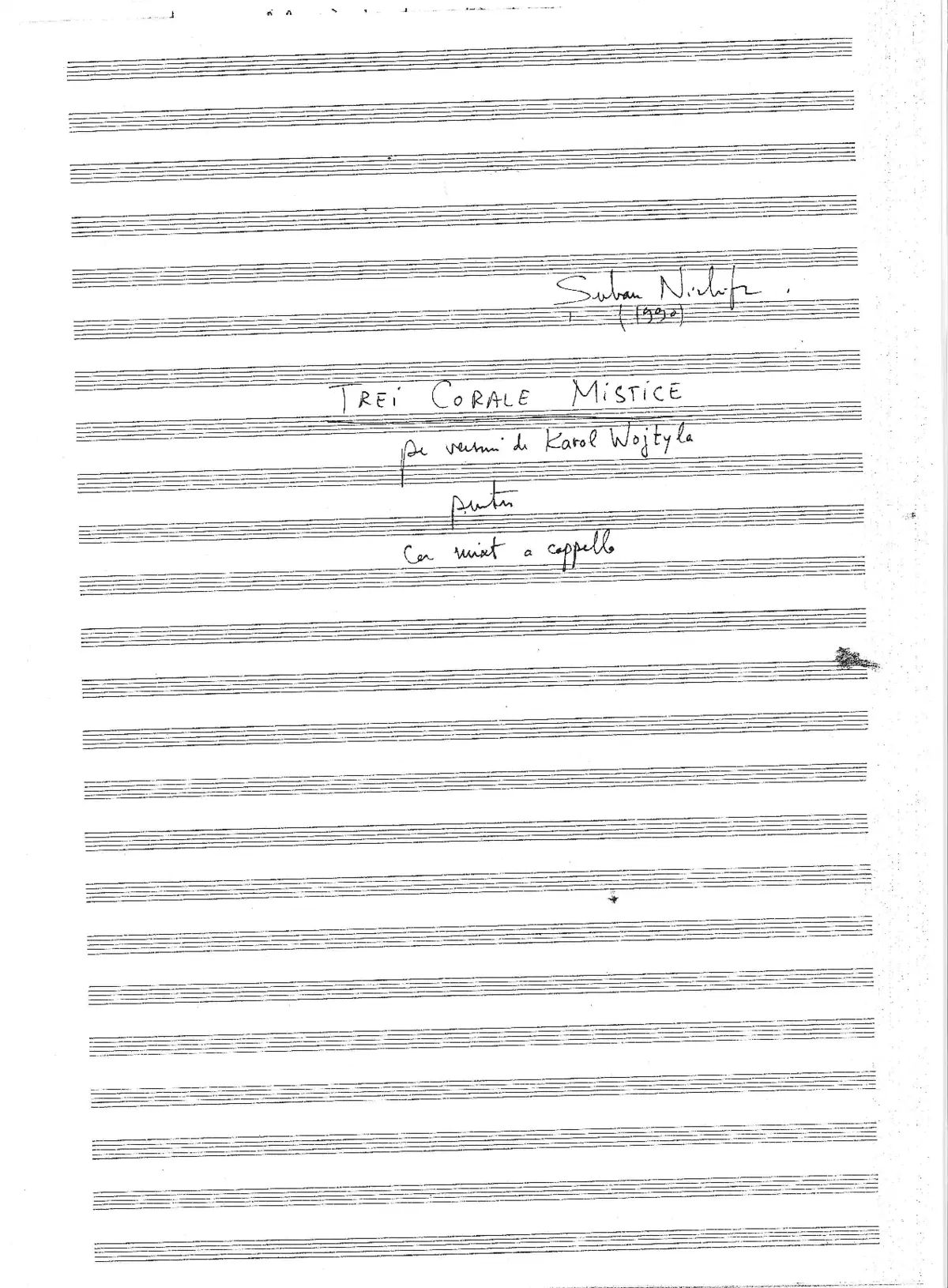 3 Corale mistice - Page 1