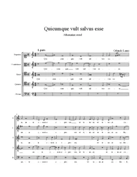 Quicumque vult salvus esse