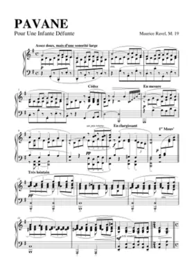 Pavane pour une infante défunte