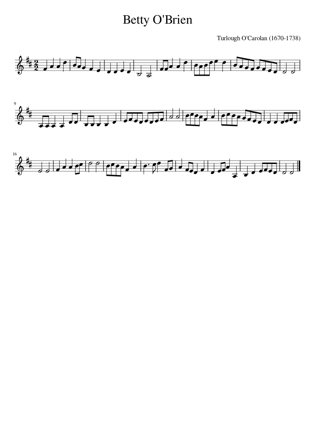 Betty O'Brien - Page 1