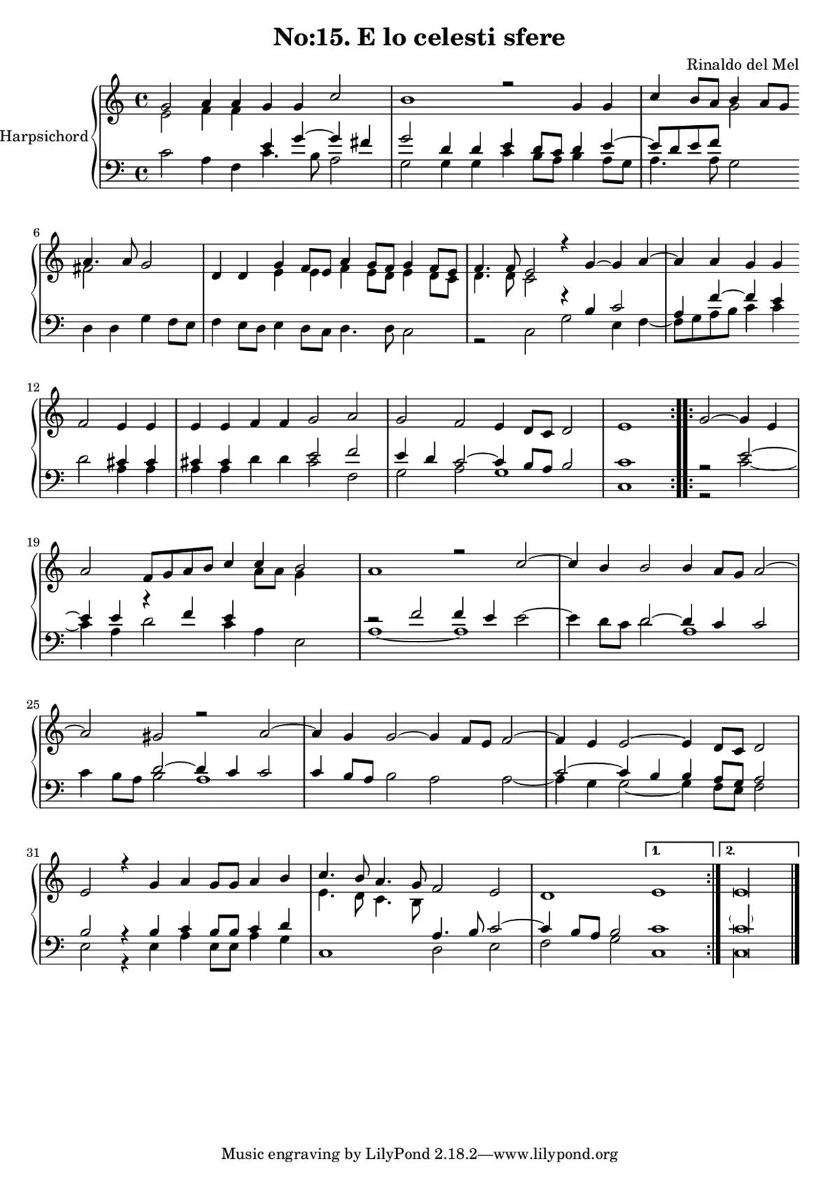E le celeste sfere - Page 1