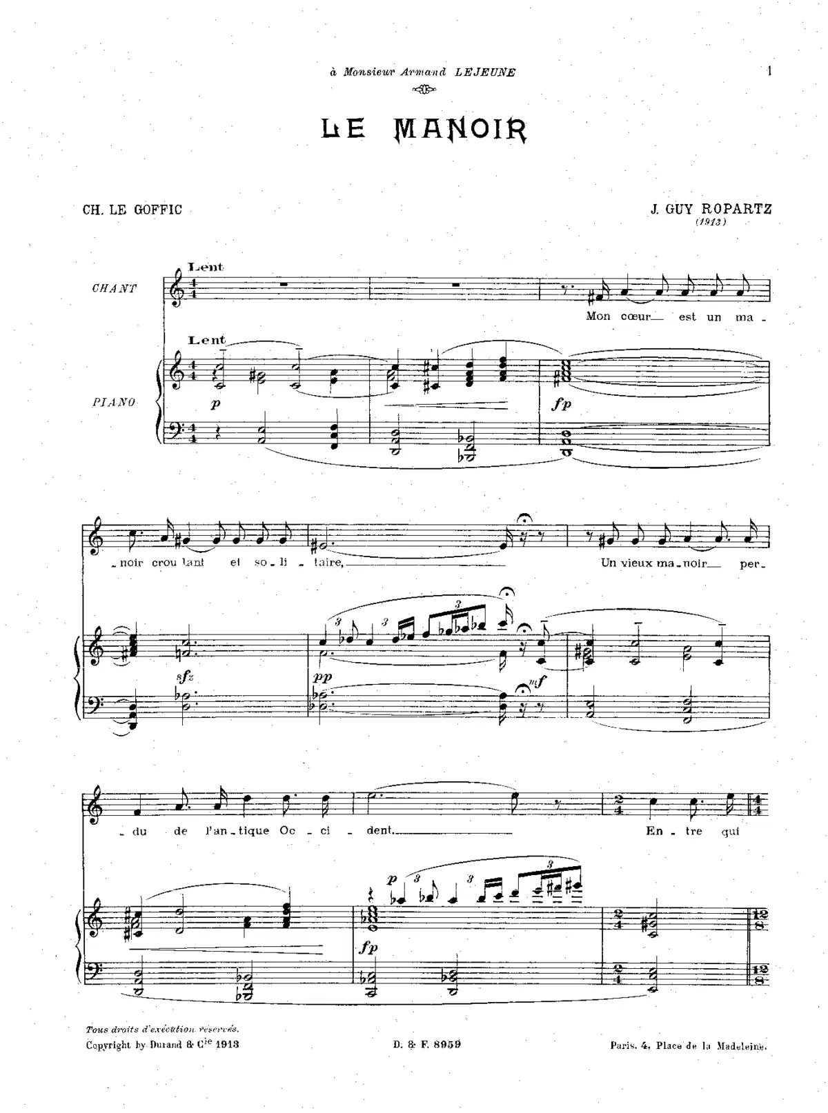 2 Poèmes - Page 1