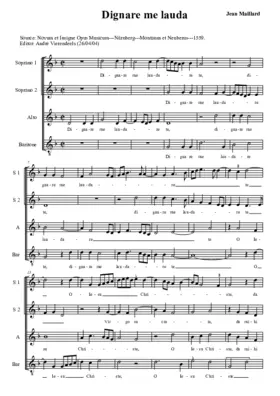 Dignare me laudare te