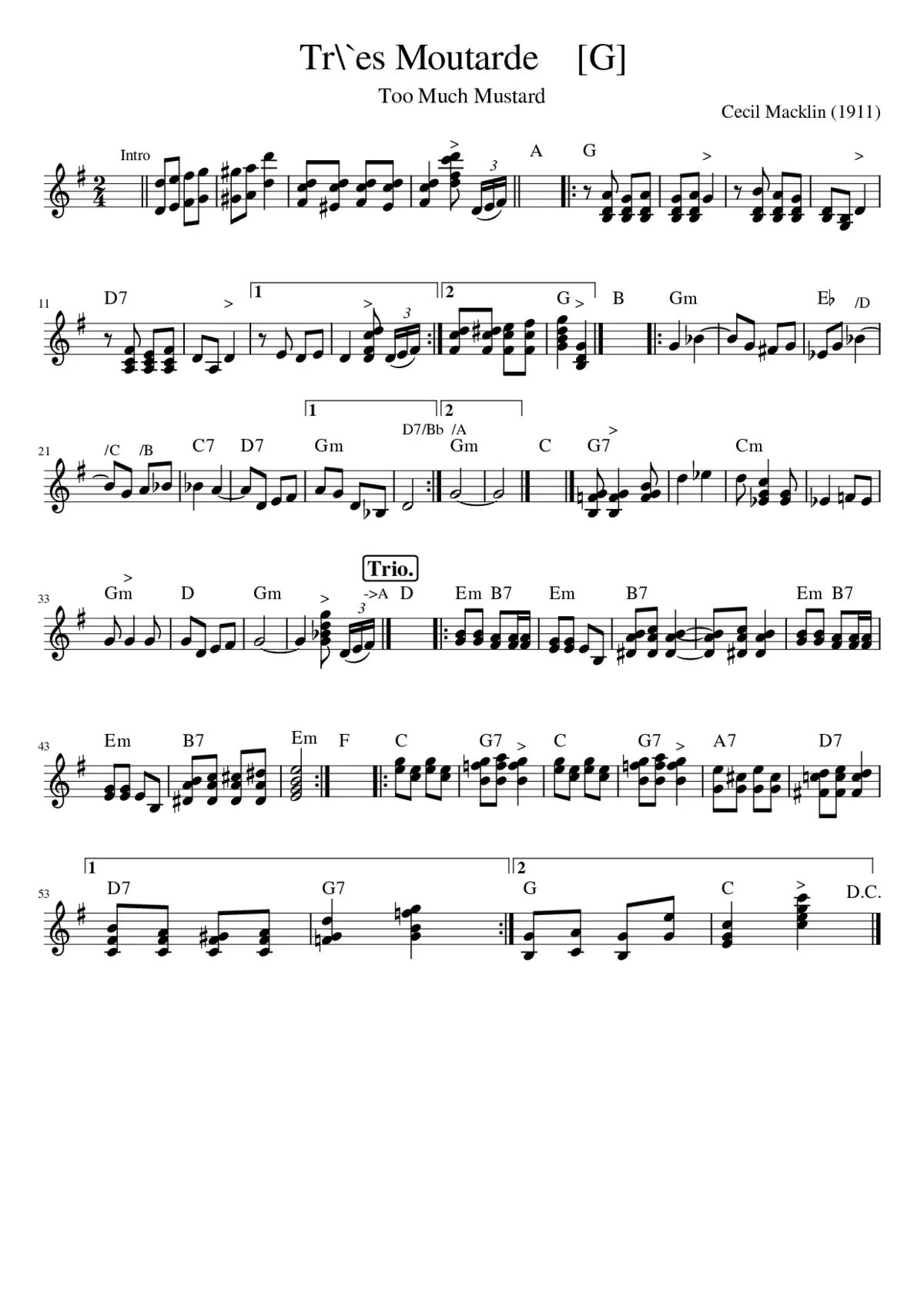 Tr\es Moutarde - Page 1