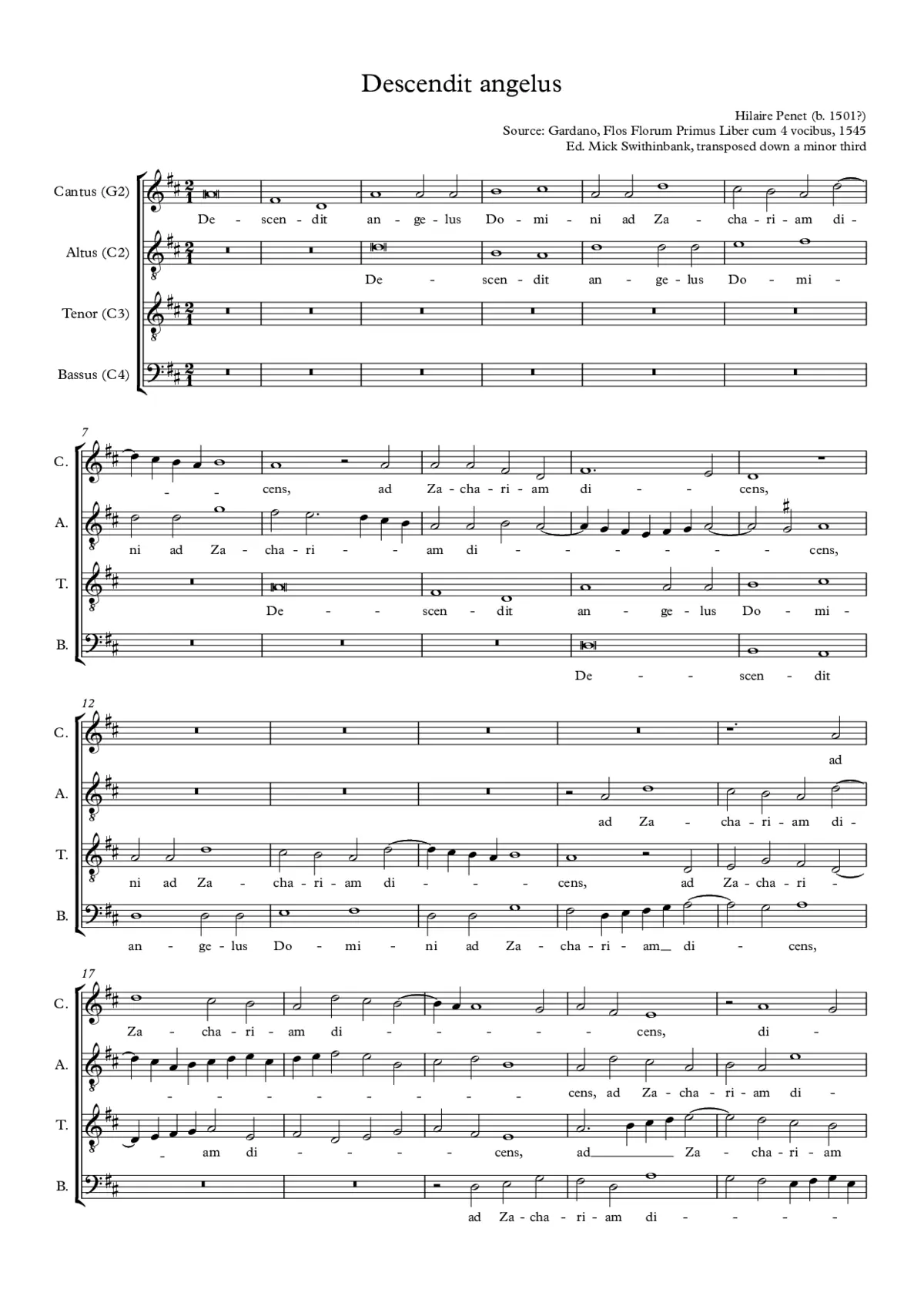 Descendit angelus - Page 1