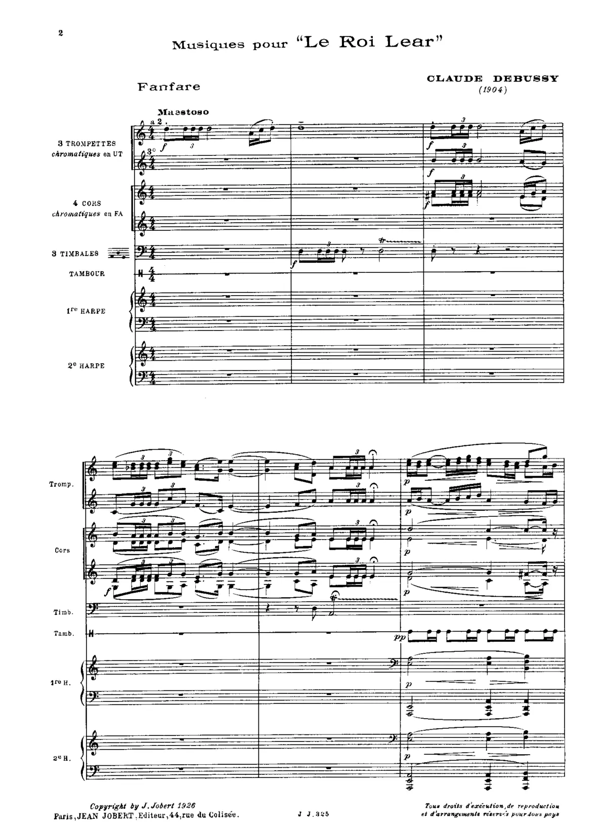 Le roi Lear - Page 1