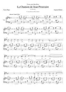 La chanson de Jean Prouvaire