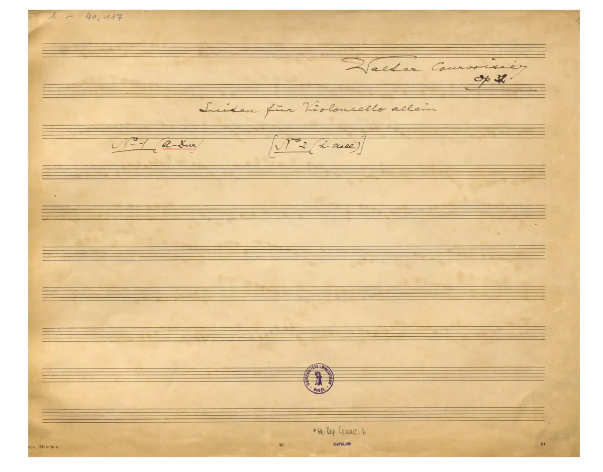 2 Cello Suites - Page 1