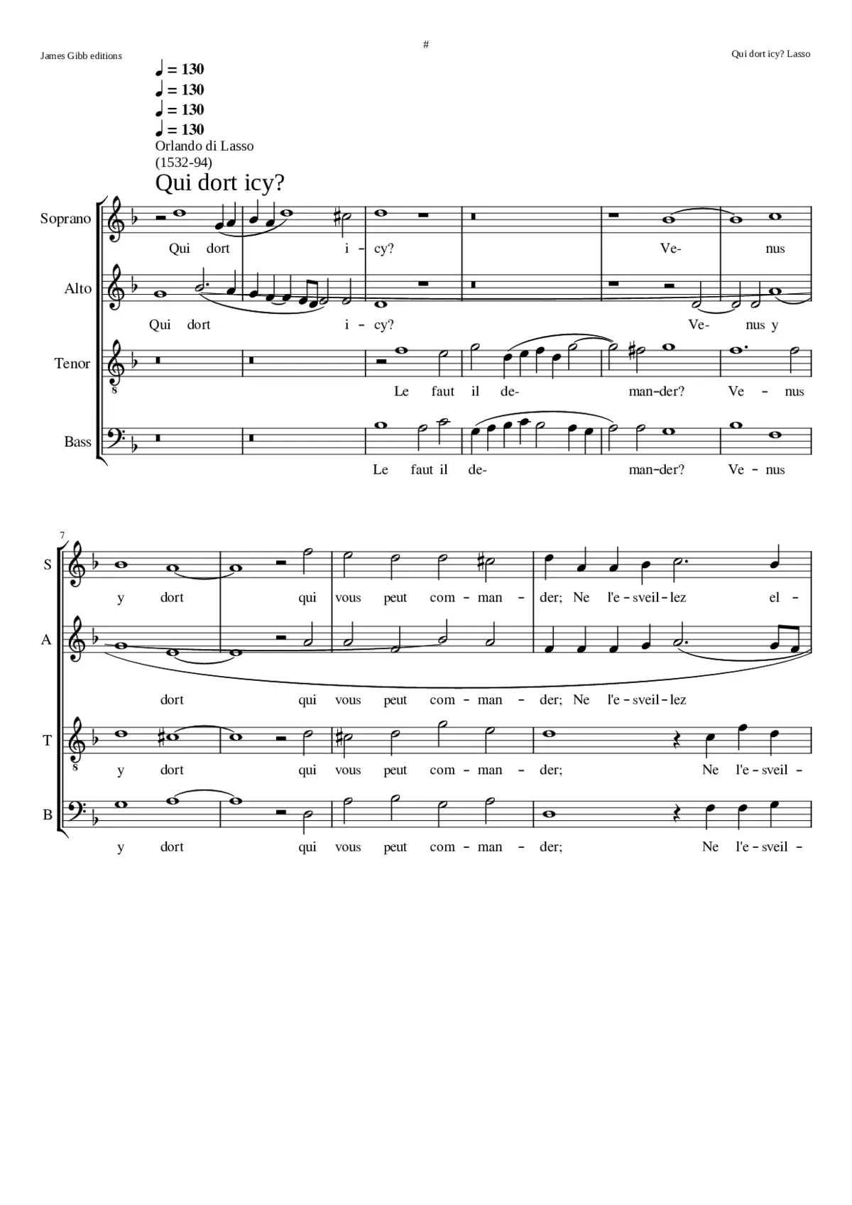 Qui dort icy? - Page 1