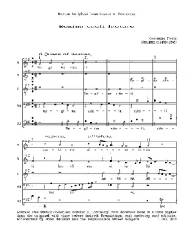 Regina caeli laetare