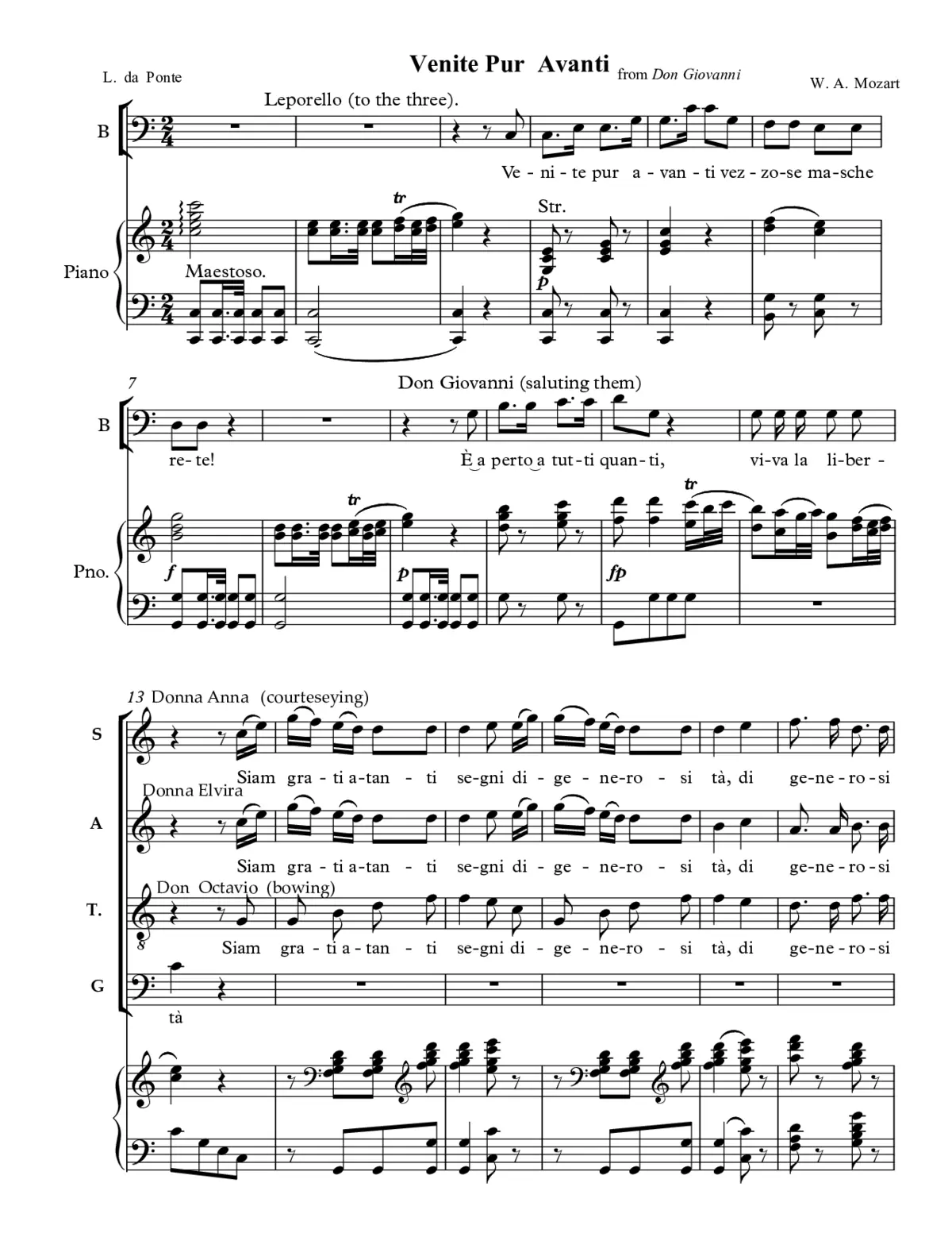 Don Giovanni - Page 1