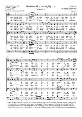 Yield unto God the mighty Lord