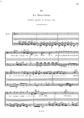 L'aure grate, il fresco rio