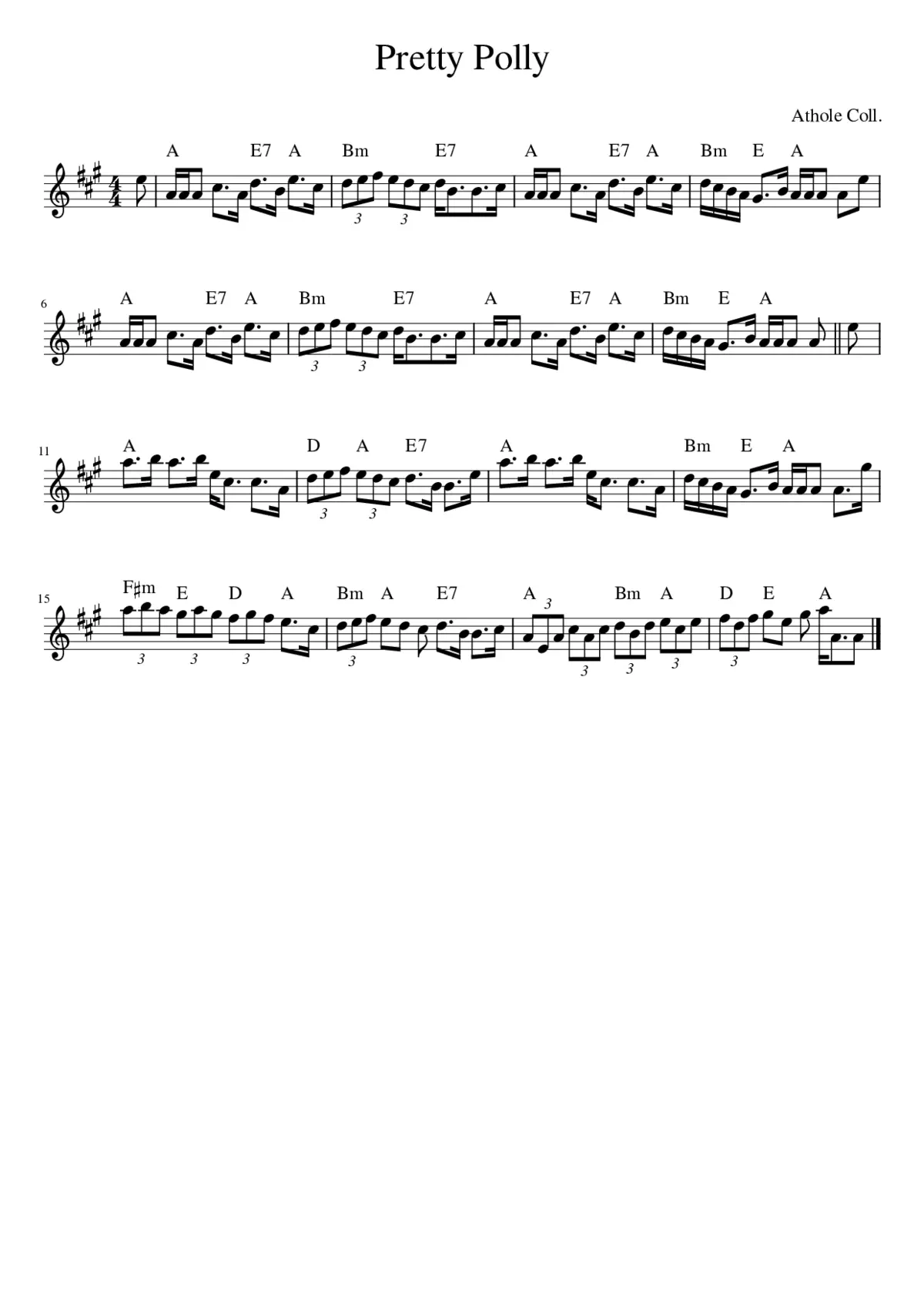 Pretty Polly - Page 1