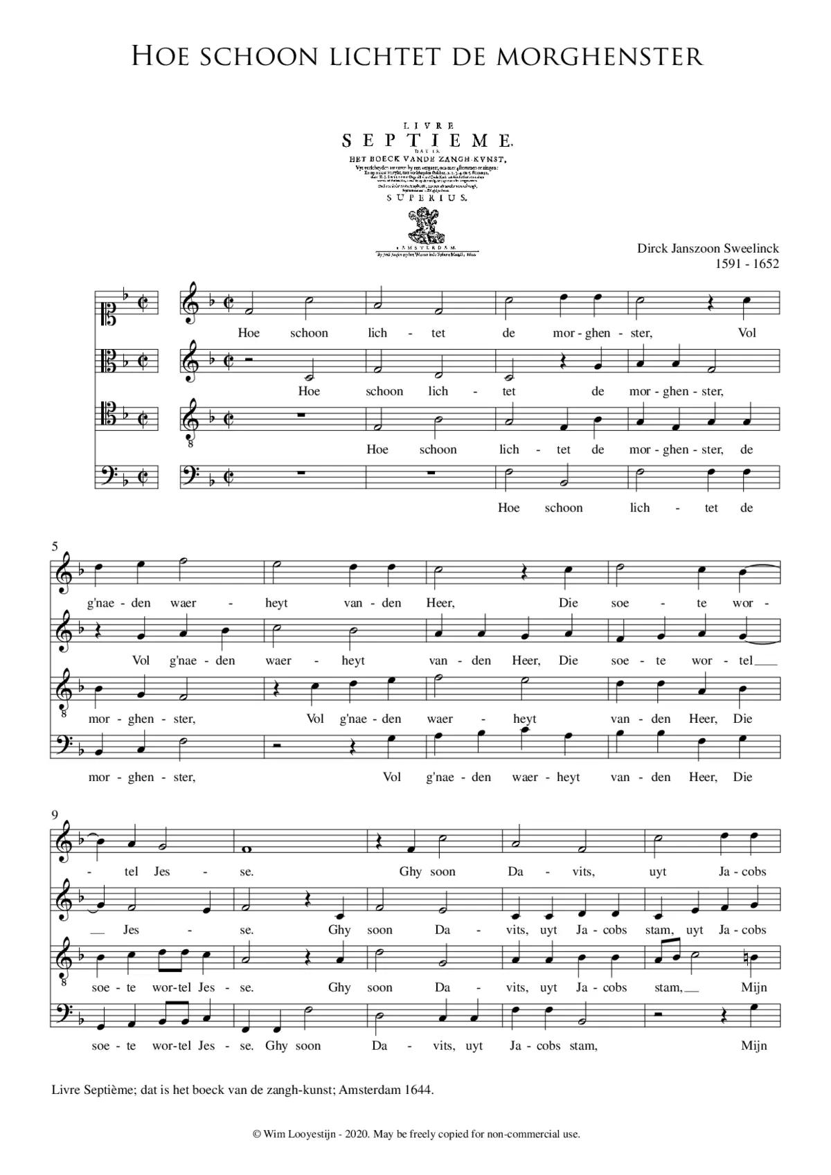 Hoe schoon lichtet - Page 1