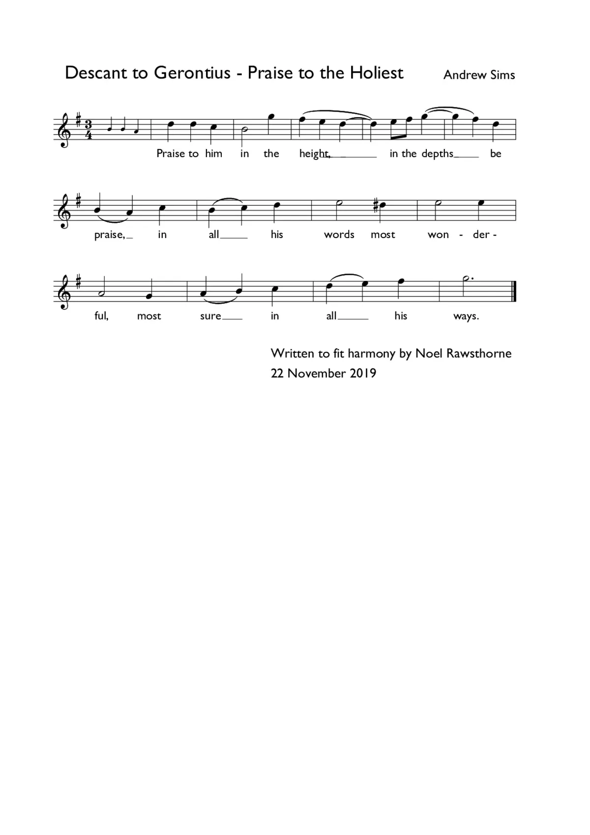 Gerontius - Page 1