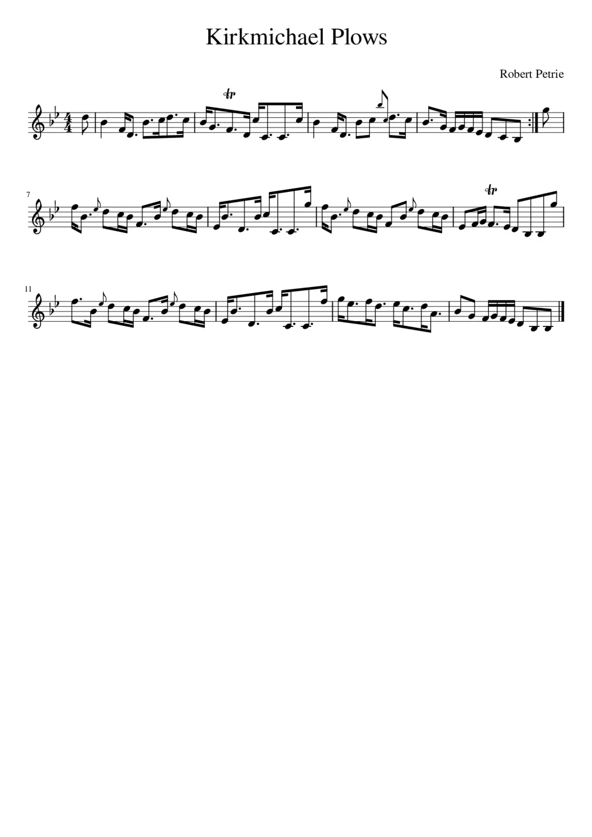 Kirkmichael Plows - Page 1