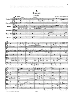 Beata es Virgo Maria