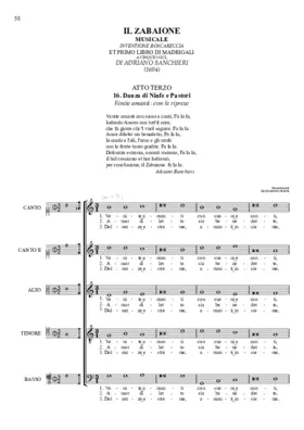 Venite amanti con suoni e canti