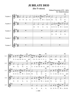 Jubilate Deo à 5
