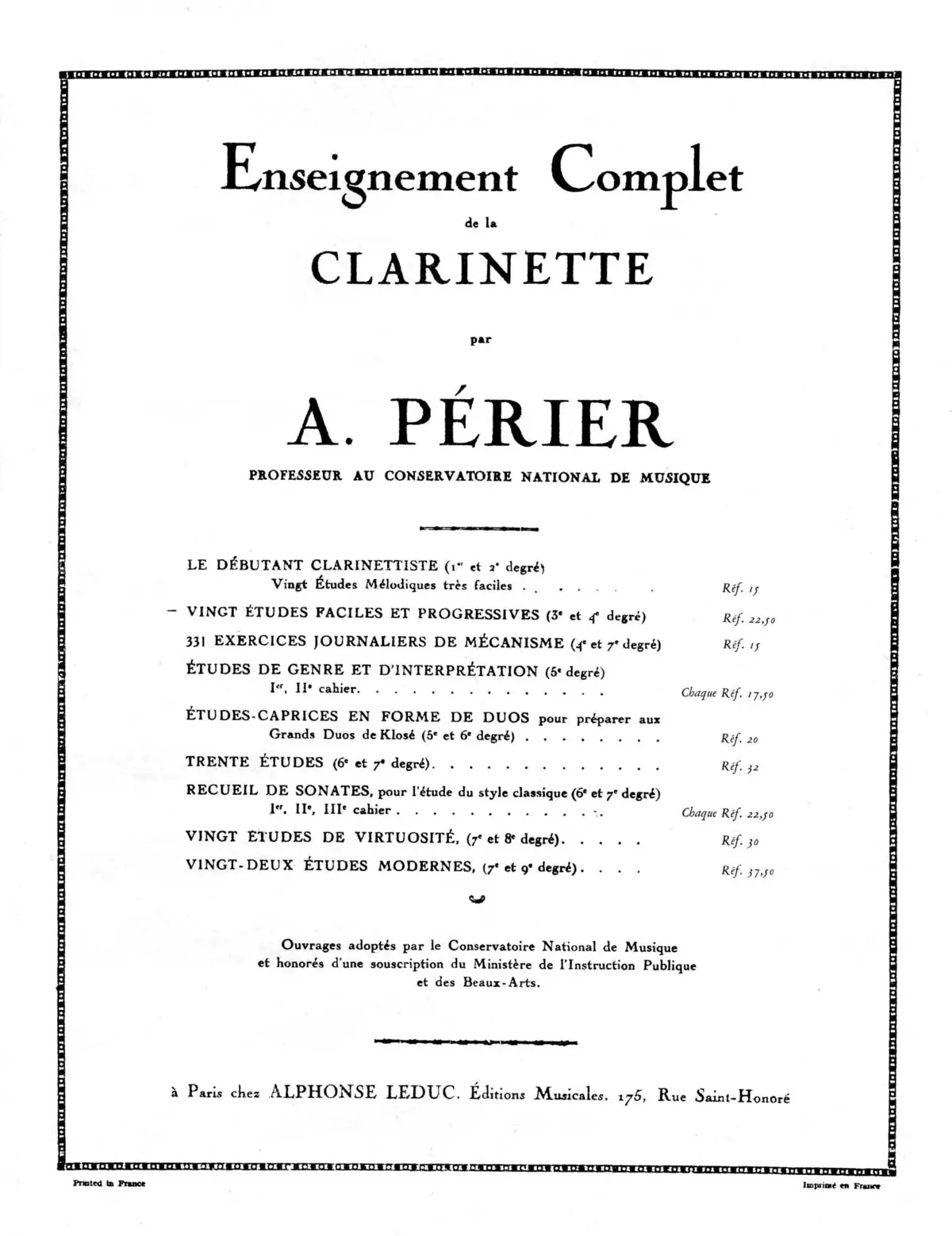 20 Études faciles et progressives - Page 1
