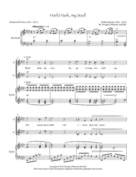 Hark! hark my soul