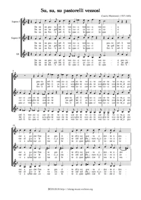 Su su, su pastorelli vezzosi, SV 166