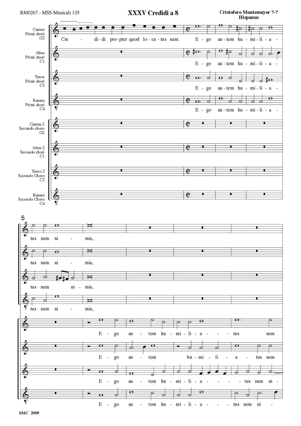 Credidi a 8 - Page 1