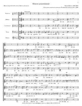 Domine praestolamur